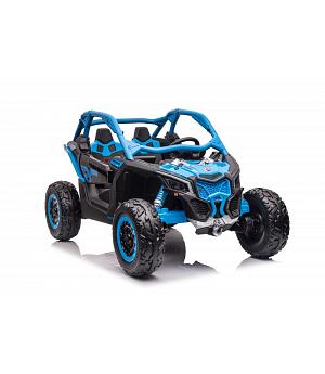 BUGGY 24V, 2 MOTORES DE 240W, DK-CA001 Can-am, AZUL Y NEGRO, MANDO RC, LE12467